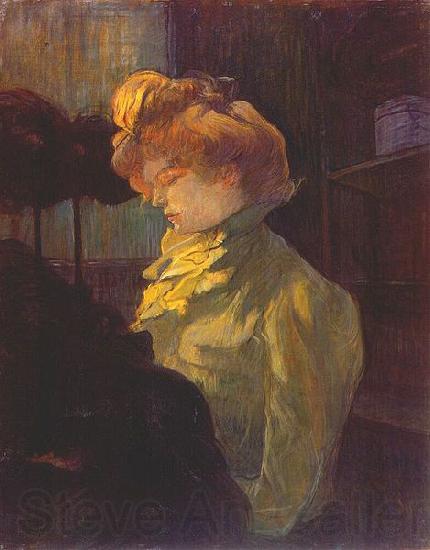 Henri de toulouse-lautrec The modiste Norge oil painting art